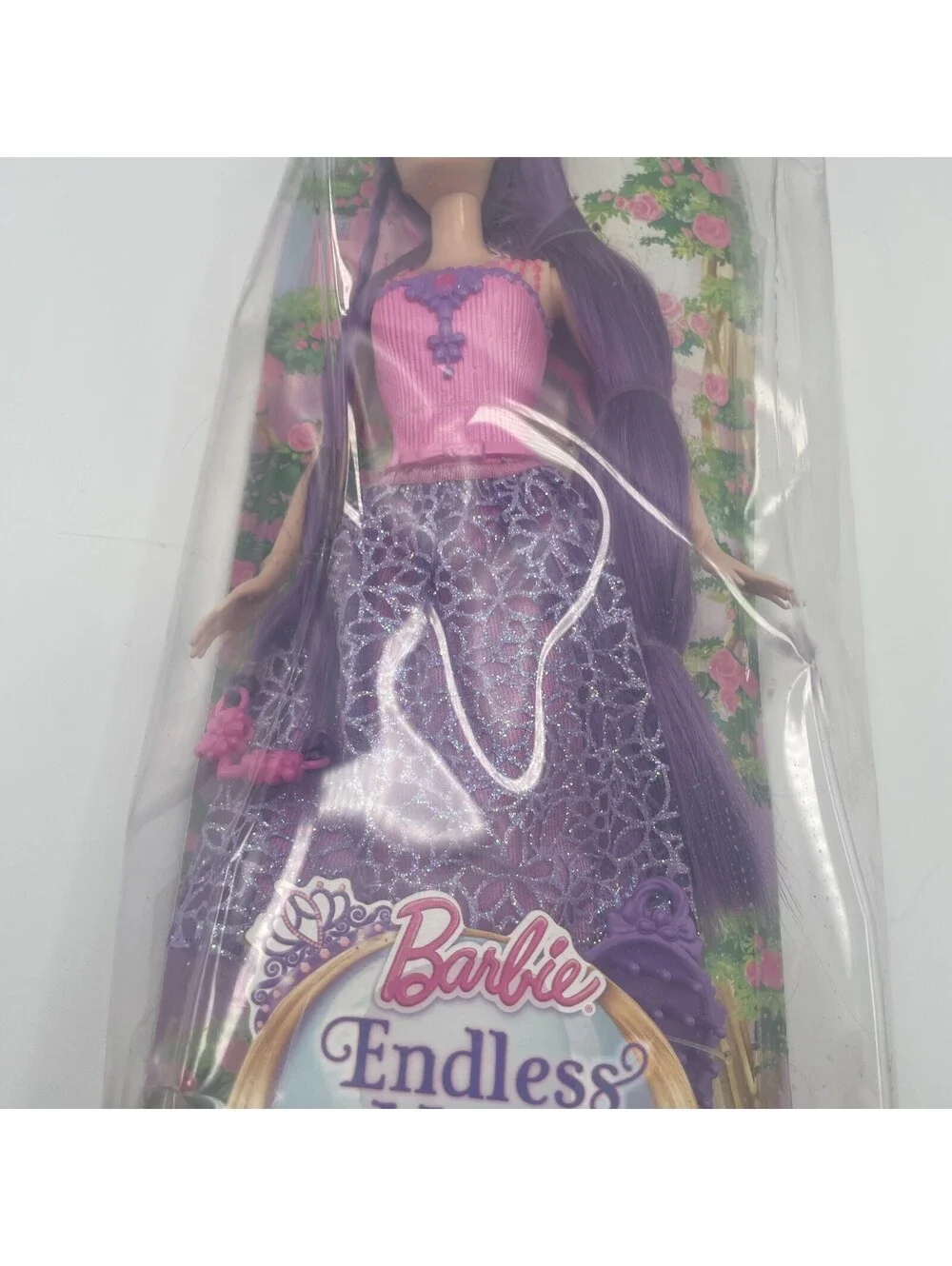 Barbie Dreamtopia Wispy Forest You Can Be Anything Purple Long Hair! PKG DMG